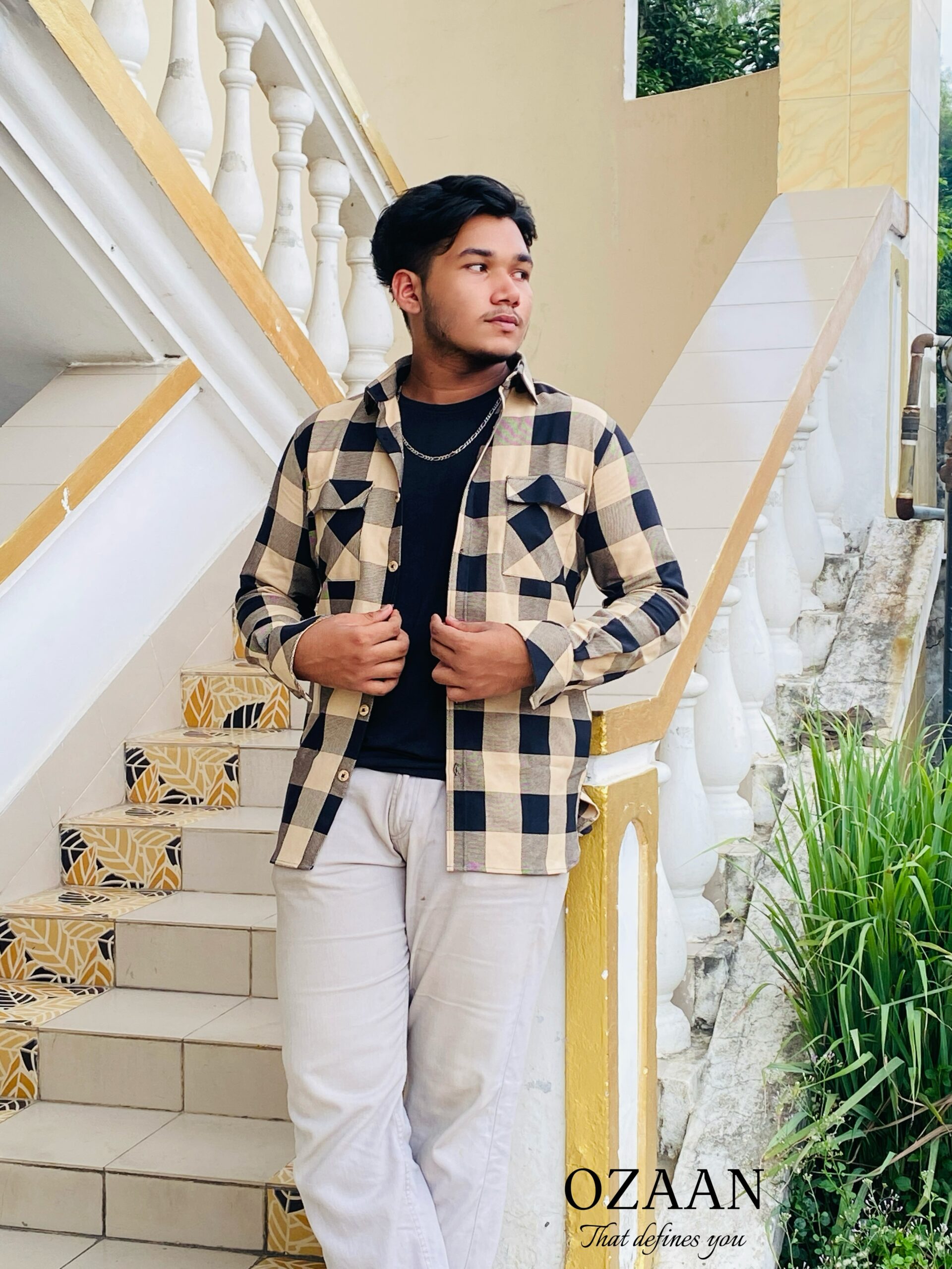 Classic Checkered sacket – Stylish Comfort for Everyday Wear