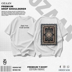 ozaan tribal heritage drop shoulder t shirt